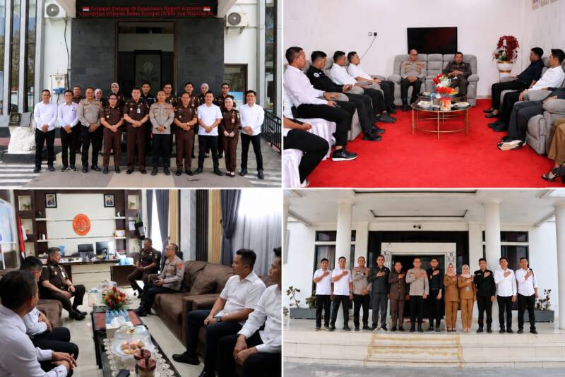 Kapolres Konawe AKBP Edi Raharjono Awali Tugas dengan Silaturahmi ke Kejari dan DPRD, Perkuat Sinergi Penegakan Hukum