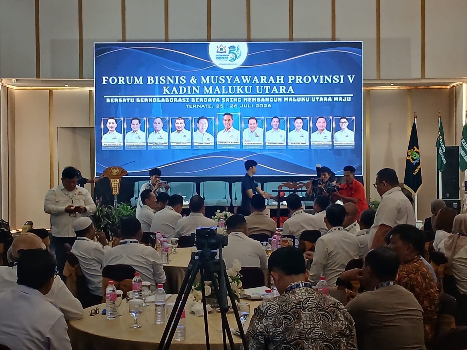 Terpilih Aklamasi, Muksin Talib Nahkodai KADIN Maluku Utara dengan Pesan Jangan Ada Monopoli Bisnis