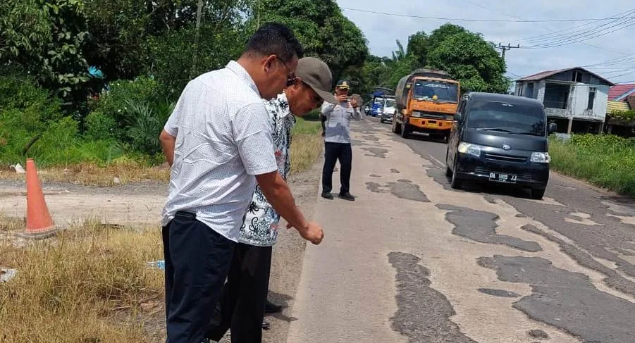 DPRD Kalteng Pastikan Perbaikan Jalan HM Arsyad Sampit-Samuda Dimulai Juli 2026, Anggaran Rp10 Miliar