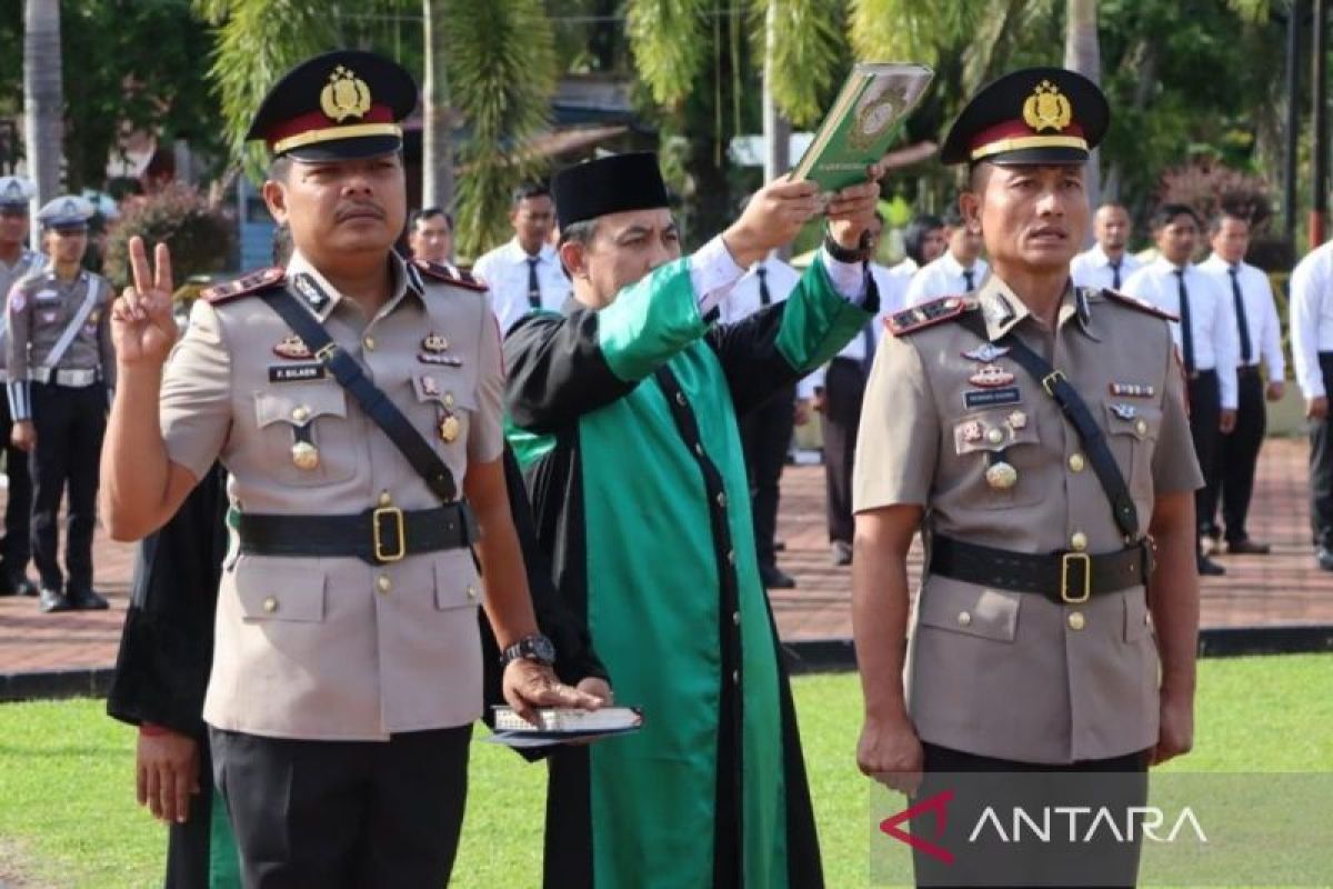 Kapolres Mukomuko Pimpin Sertijab Kapolsek Pondok Suguh dan Sungai Rumbai, Tekankan Semangat Baru Perlindungan Masyarakat