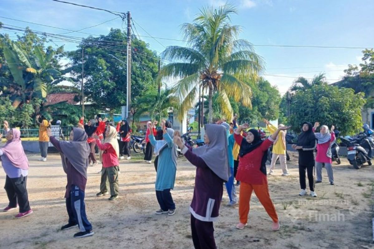 Antusiasme Lansia Mentok Ikuti Senam Sehat Rutin PT Timah, Marni: Badan Lebih Segar dan Stres Berkurang
