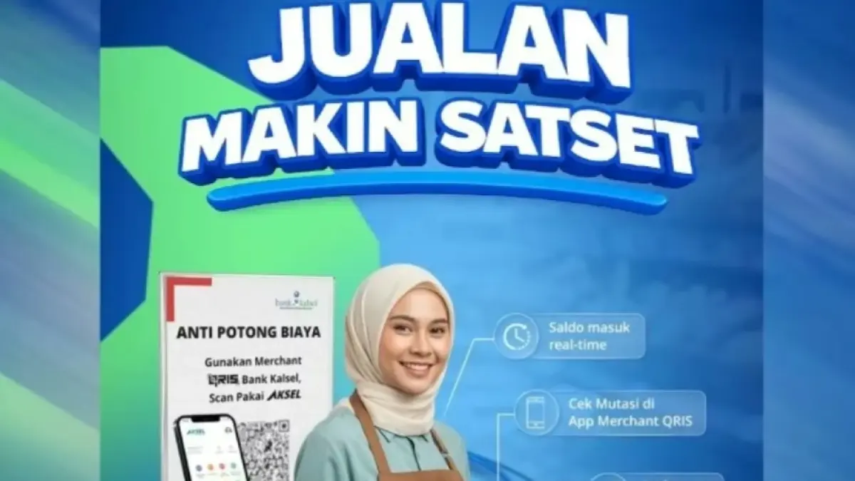 Bank Kalsel Dorong UMKM di Kalimantan Selatan Go Digital Lewat QRIS, Ini Kemudahan yang Ditawarkan