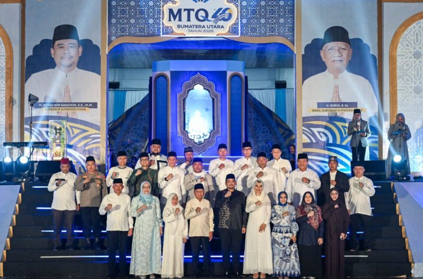 Tutup MTQ ke-40 Sumut, Gubernur Bobby Nasution Dorong Kafilah Terbaik Harumkan Nama Daerah di Ajang Nasional