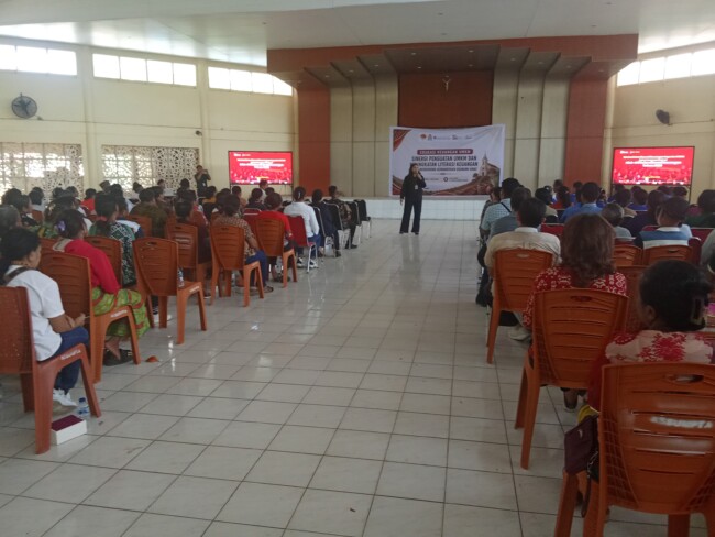 Ratusan Pelaku UMKM dari 12 Paroki di Kupang Ikuti Edukasi Literasi Keuangan dan Digitalisasi Usaha