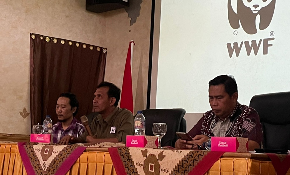 AJI Jambi dan WWF Indonesia Paparkan Hasil Liputan Restorasi Lahan 163 Hektare di Tebo, Petani Jadi Subjek Utama
