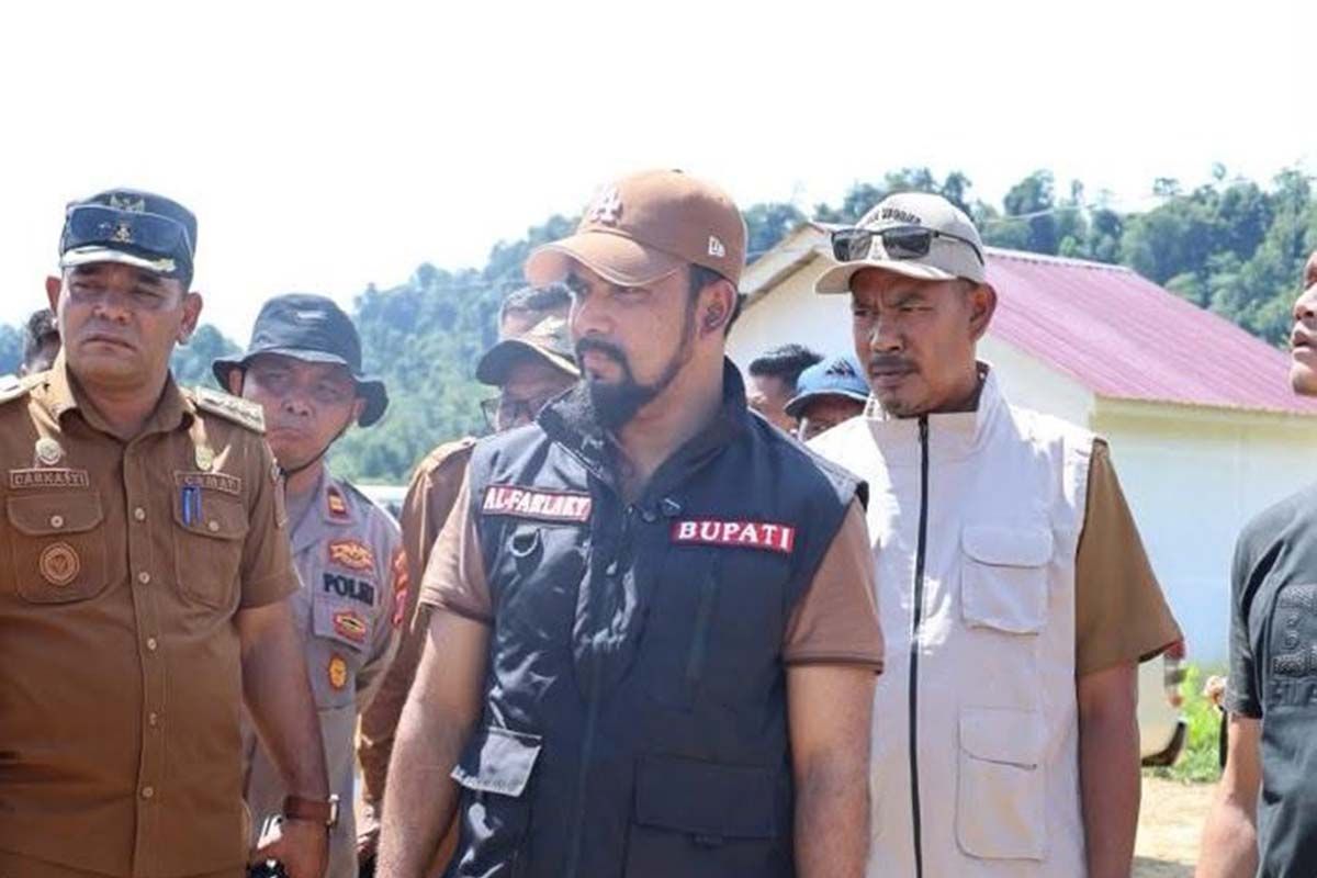 BPBD Aceh Timur Siagakan Personel di Lokasi Kebakaran Sumur Minyak Tradisional, Api Belum Padam