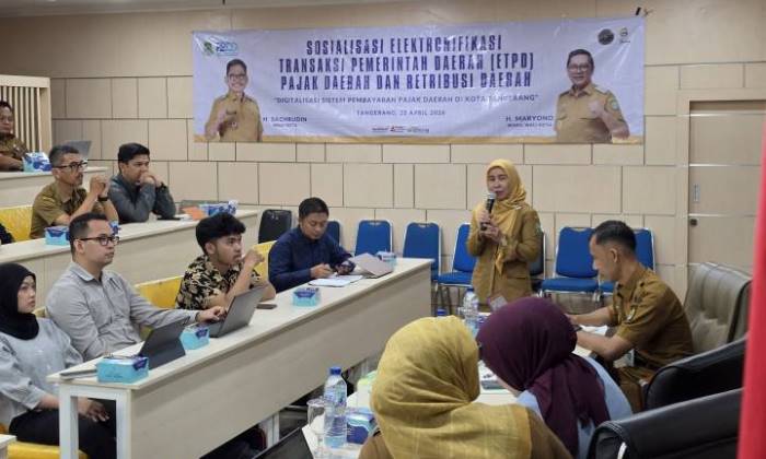 Pemkot Tangerang Perluas Transaksi Digital untuk Pajak Daerah, Bapenda Sosialisasi ETPD ke Sektor Kesehatan dan Pendidikan