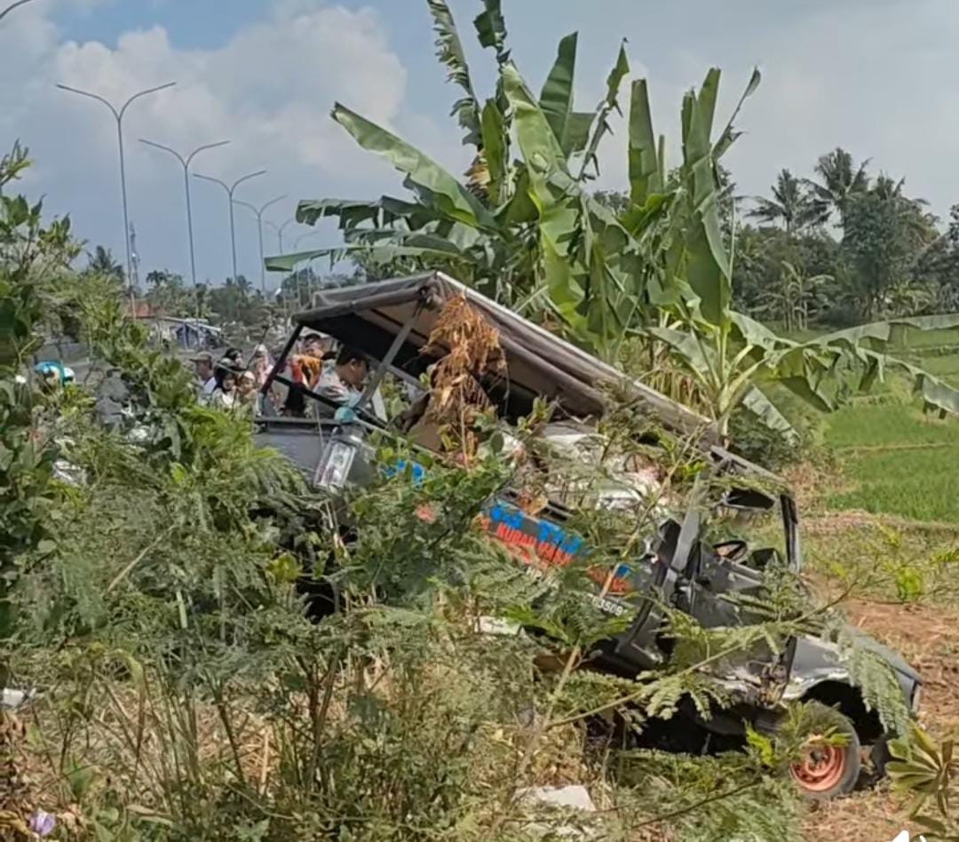 Anggota Polresta Tasikmalaya AIPDA Dadan Herviyan Tewas dalam Kecelakaan di Jalan Lingkar Utara Cipedes