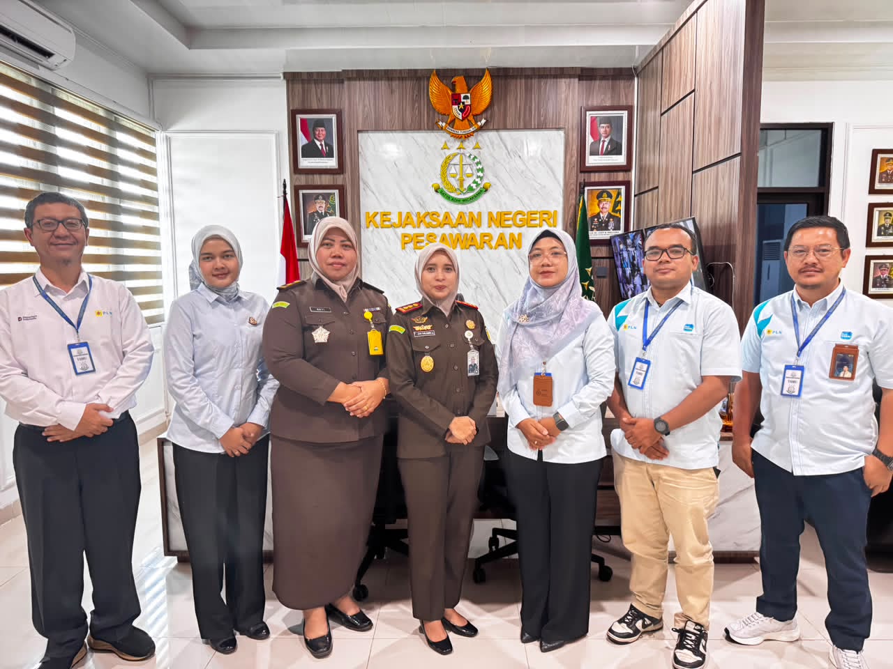 Sinergi PLN UP3 Pringsewu dan Kejari Pesawaran Jelang HUT ke-81 RI, Perkuat Tata Kelola dan Pendampingan Hukum