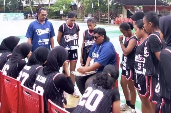Basket Putri Ternate Gilas Halmahera Selatan 94-23 di Porprov Malut, Target Emas Tetap Terjaga