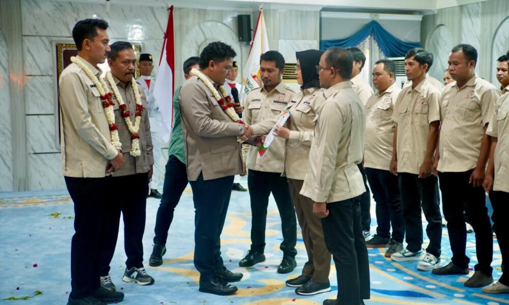 Pengurus DPD Tani Merdeka Indonesia Kabupaten Banjar Dilantik, Bupati Minta Fokus Kawal Swasembada Pangan