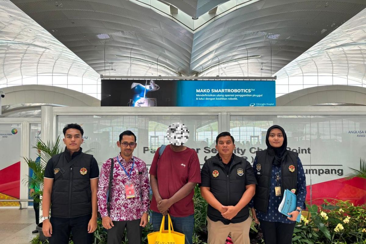 Imigrasi Belawan Deportasi Warga Malaysia Ilegal ke Kuala Lumpur, Langsung Dicekal Lewat Sistem Online