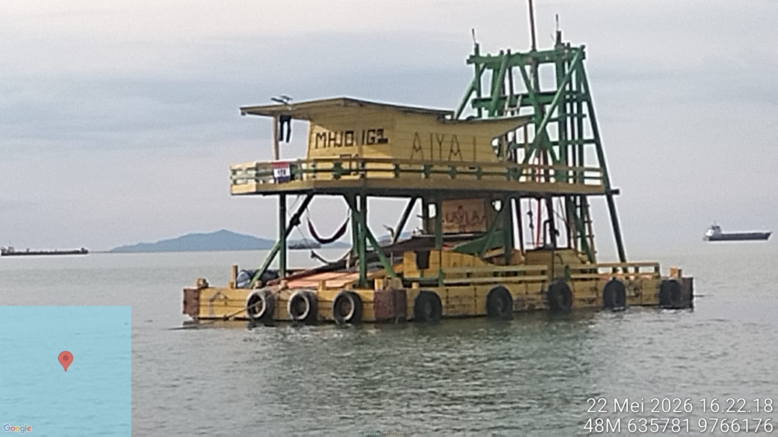 Koordinator Ponton Tambang di Luar IUP PT Timah di Perairan 7 Batang Dilaporkan ke Polairud, Nelayan Geram