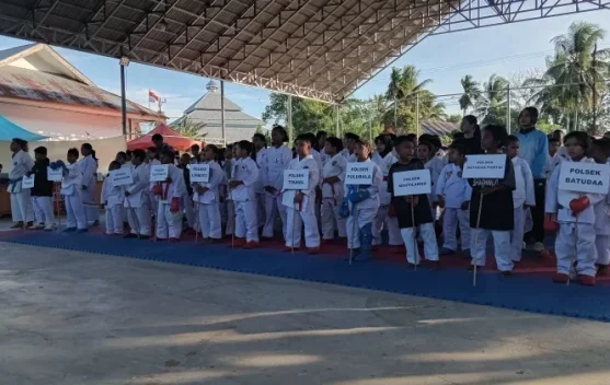 Sekda Sugondo Buka Kejuaraan Karate Antar Polsek di Kabupaten Gorontalo, Target Lahirkan Atlet Nasional