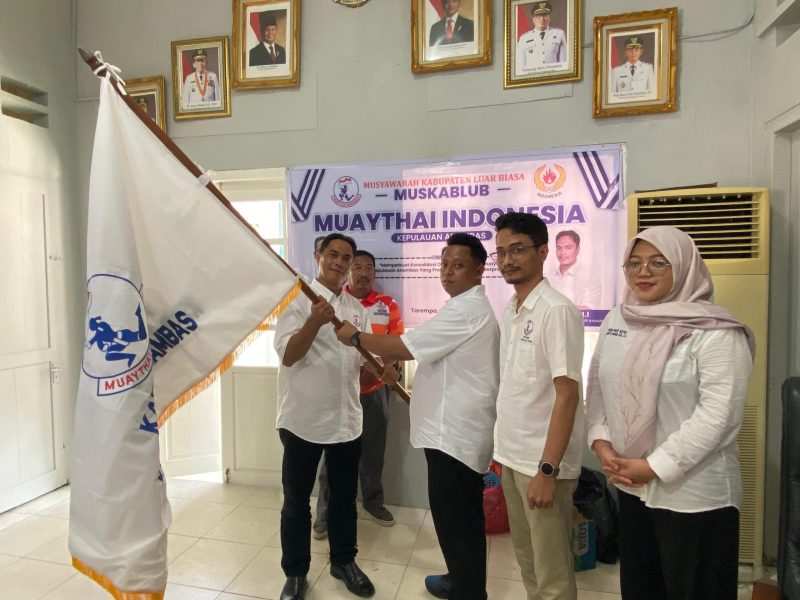 Arpandi Resmi Pimpin Muaythai Anambas, Target Tiga Medali di Porprov Kepri 2026