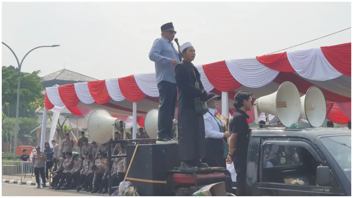 Anggota DPR RI Mulyadi Tampung Aspirasi Massa Pendukung MBG di Alun-Alun Bogor, Janji Sampaikan ke Presiden Prabowo