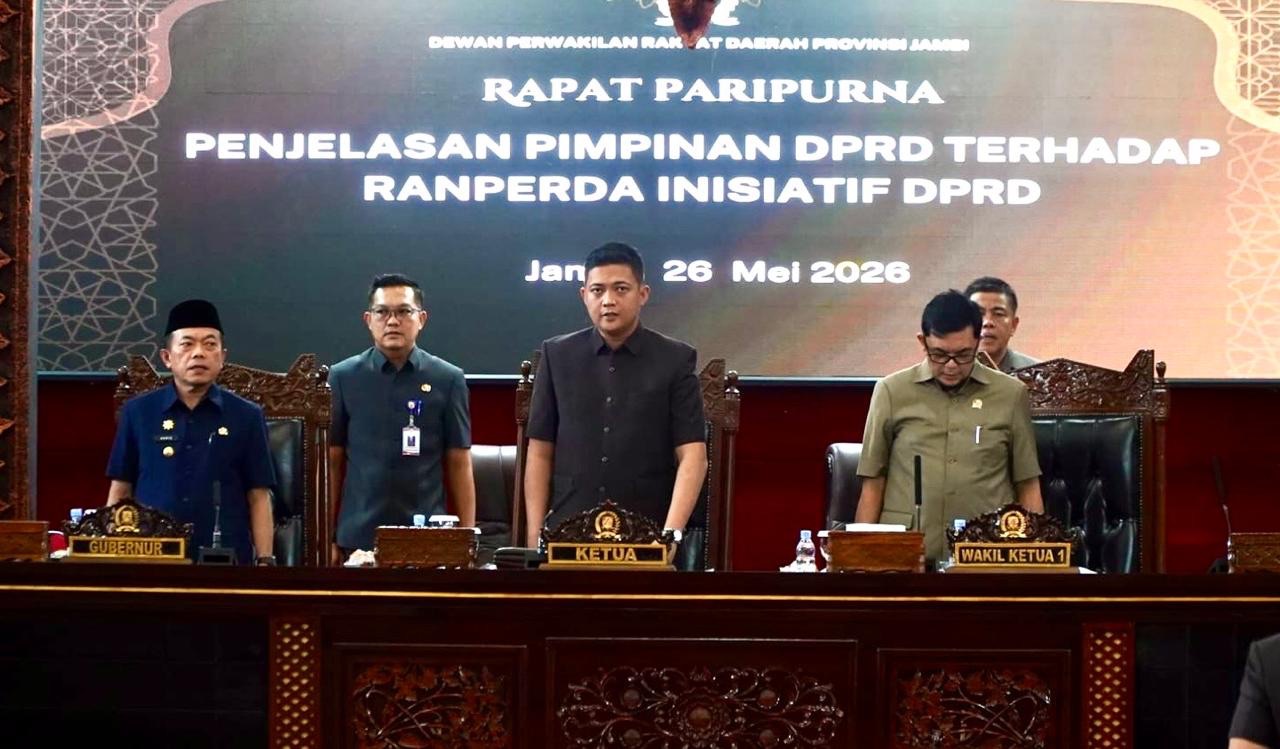 Gubernur Jambi Al Haris dan DPRD Sepakati Dua Ranperda Inisiatif: Air Bersih dan Hak Kekayaan Intelektual Perusahaan Lokal