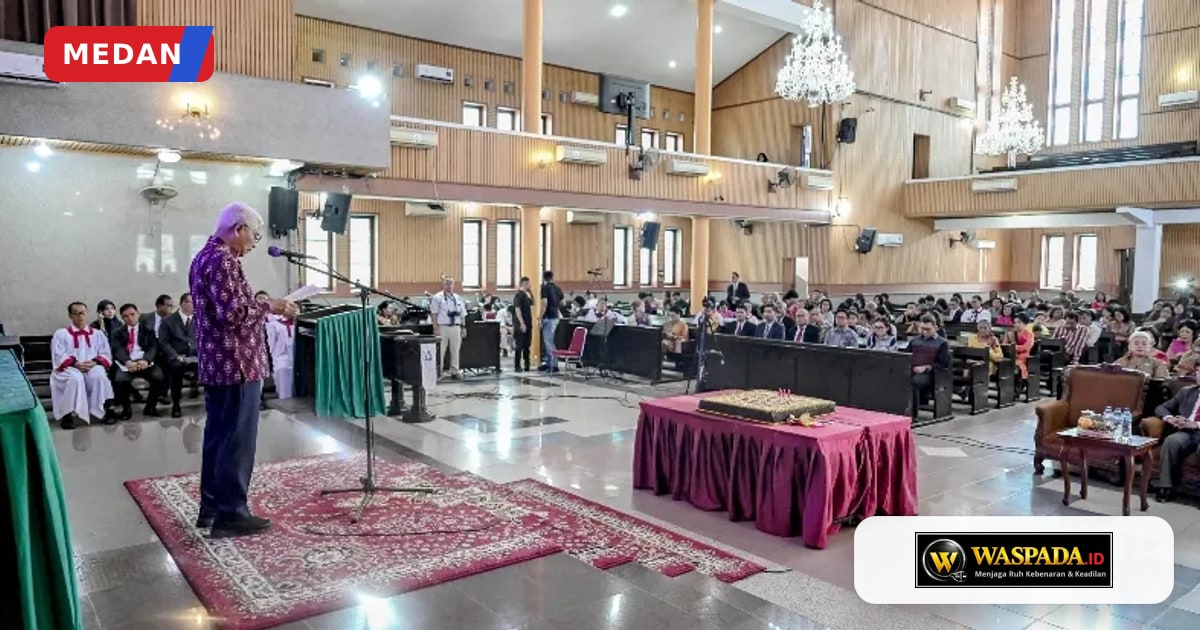 HUT ke-114 HKBP Medan Sudirman, Wagub Sumut Surya Pastikan Perhatian untuk Pelestarian Cagar Budaya