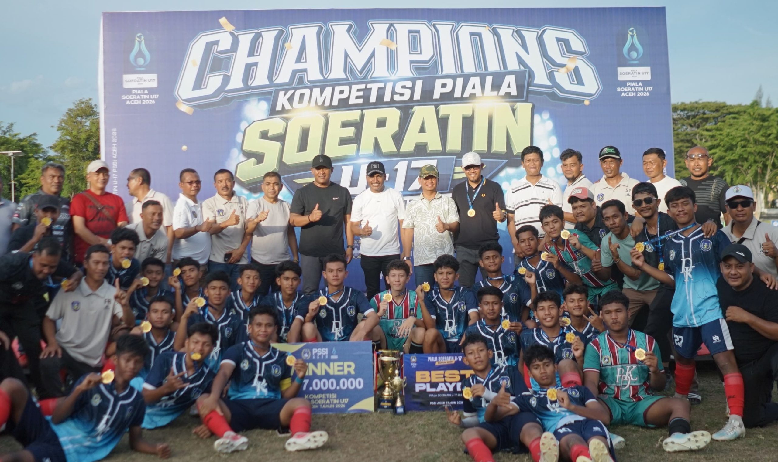 Gol Injury Time Zaky Bawa Persada Abdya Juara Piala Soeratin U-17, Wakili Aceh ke Tingkat Nasional