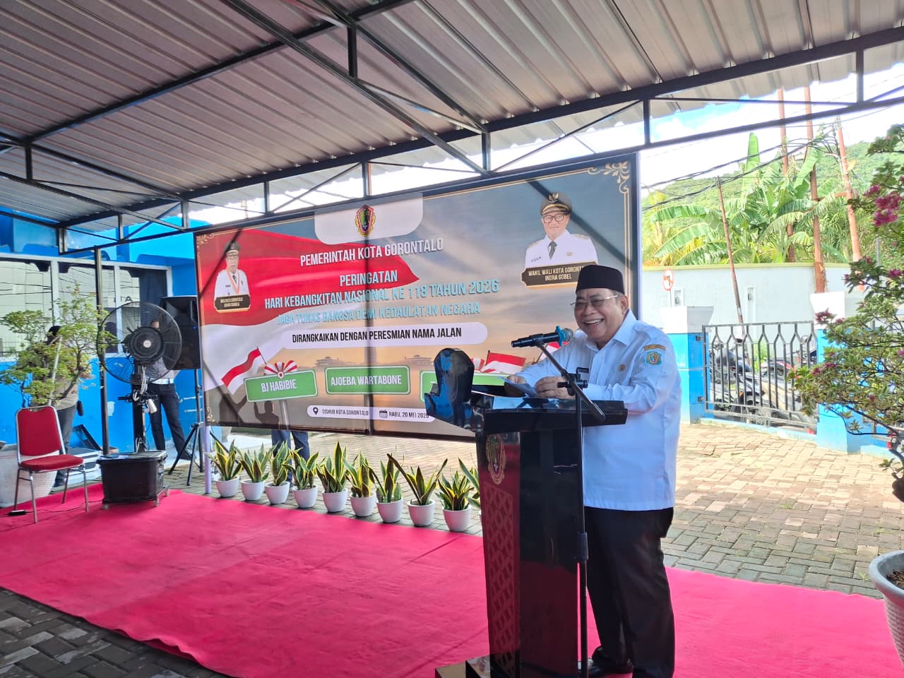 Wali Kota Gorontalo Resmi Abadikan Nama Ayuba Wartabone Jadi Jalan, Apresiasi Cucu Sang Deklarator 1947