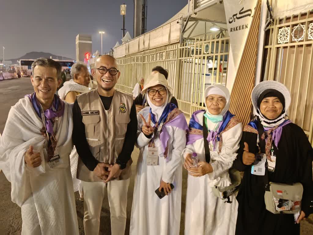 Rombongan Aisyiyah Bantul di Kloter YIA 7 Tuntaskan Puncak Ibadah Haji di Mina, Tantangan Berat Lansia dan Disabilitas Teratasi
