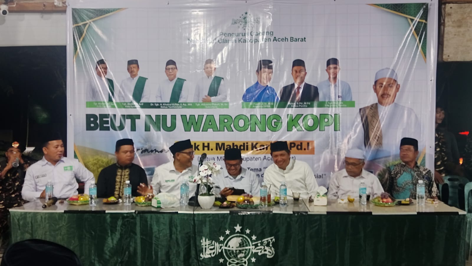 PCNU Aceh Barat Gelar Pengajian di Warung Kopi, Bahas Ketentuan Hewan Qurban dan Perkuat Aswaja