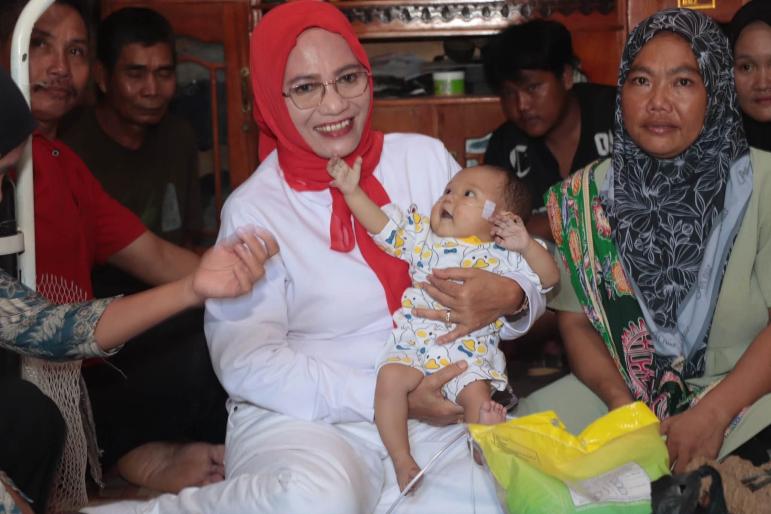 Balita 6 Bulan di Bengkulu Tengah Idap Kelainan Jantung Bawaan Langka, Pemkab dan YJI Turun Tangan Beri Bantuan