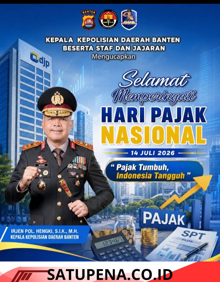 Peringati Hari Pajak Nasional, Kapolda Banten Ajak Warga Bangun Budaya Taat Pajak demi Pembangunan Daerah
