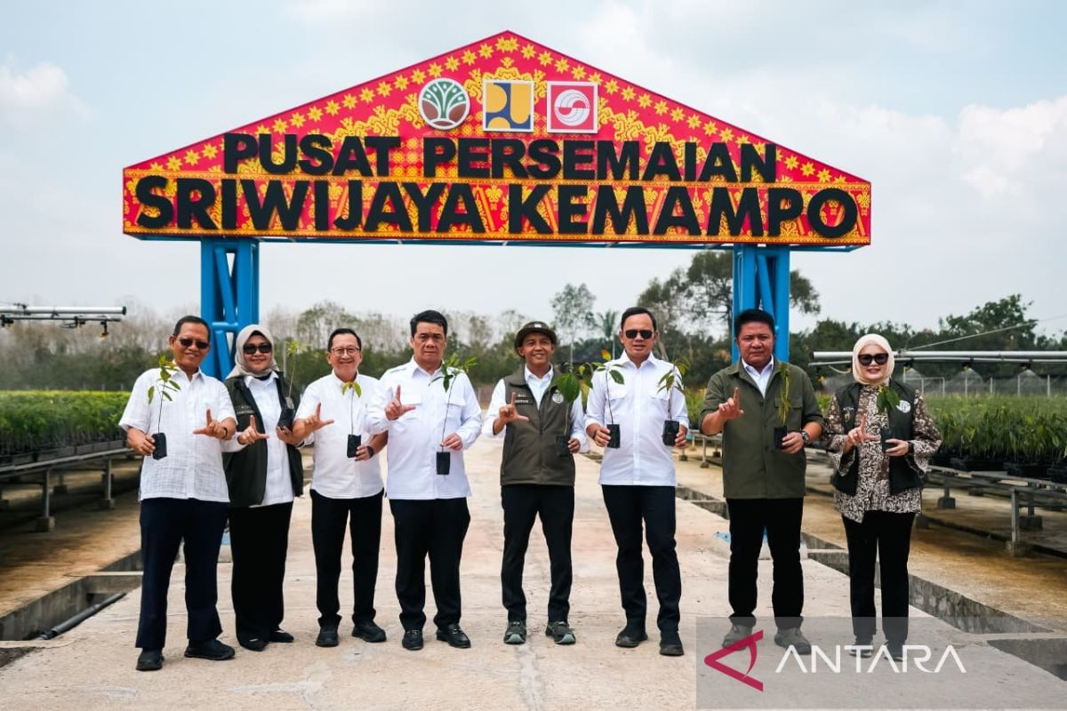 Kemenhut dan APP Group Resmikan Pusat Persemaian Sriwijaya di Banyuasin, Produksi 10 Juta Bibit per Tahun