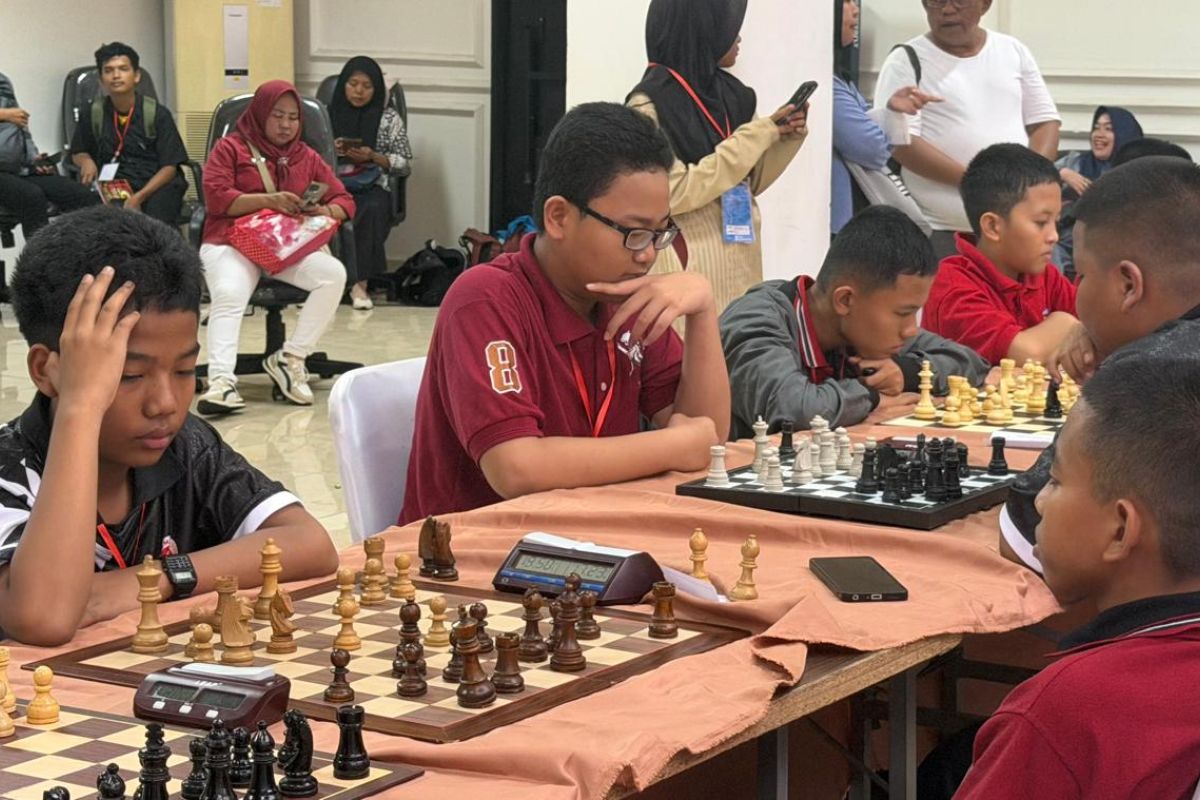 221 Pecatur Bersaing di Kejurprov Catur Sumsel 2026 Palembang, 13 Kategori Dipertandingkan