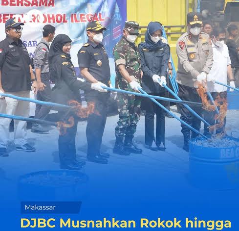 Peredaran Rokok Ilegal di Sulsel Dinilai Belum Tersentuh Hukum, Kerugian Negara Capai Rp47,9 Miliar