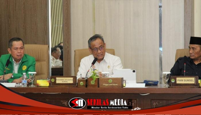 Kanwil Ditjenpas Sumsel Gandeng Muhammadiyah dan Unmuha Palembang untuk Pembinaan Warga Binaan