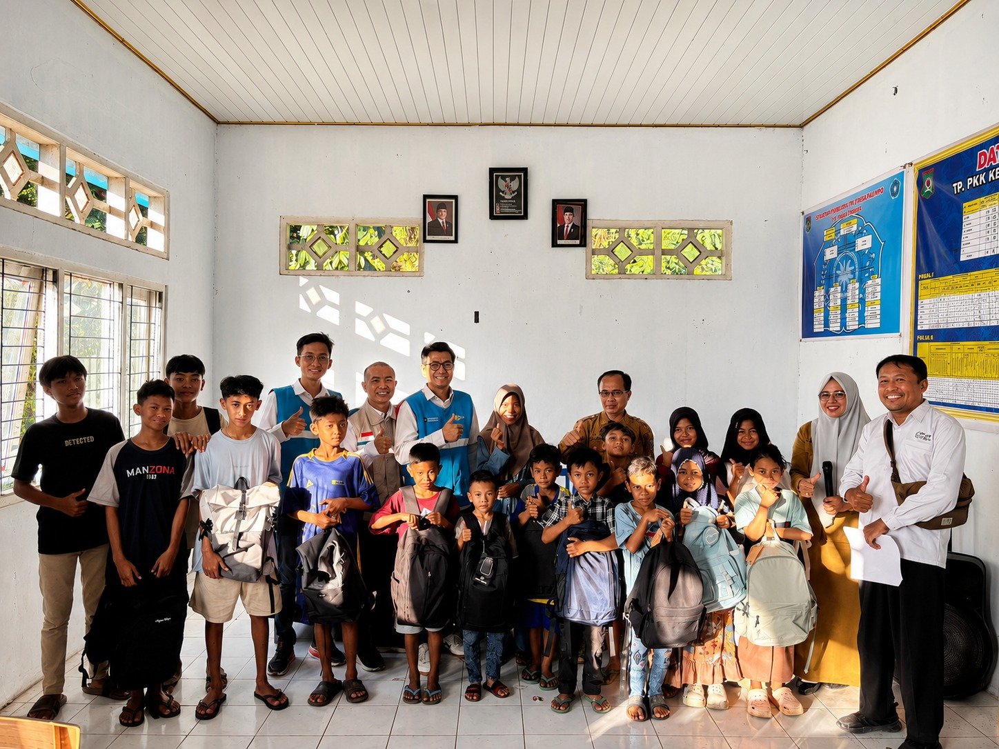 YBM PLN UIW NTB Salurkan Bantuan Perlengkapan Sekolah ke 21 Anak Yatim di Kota Bima, Fokus pada Pendidikan Generasi Penerus