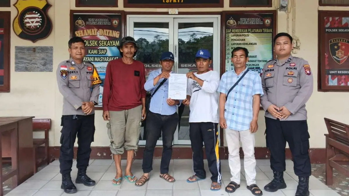 Kecelakaan Mobil dan Motor di Sekayam Berakhir Damai, Polsek Tempuh Jalur Mediasi Antara Kedua Pihak