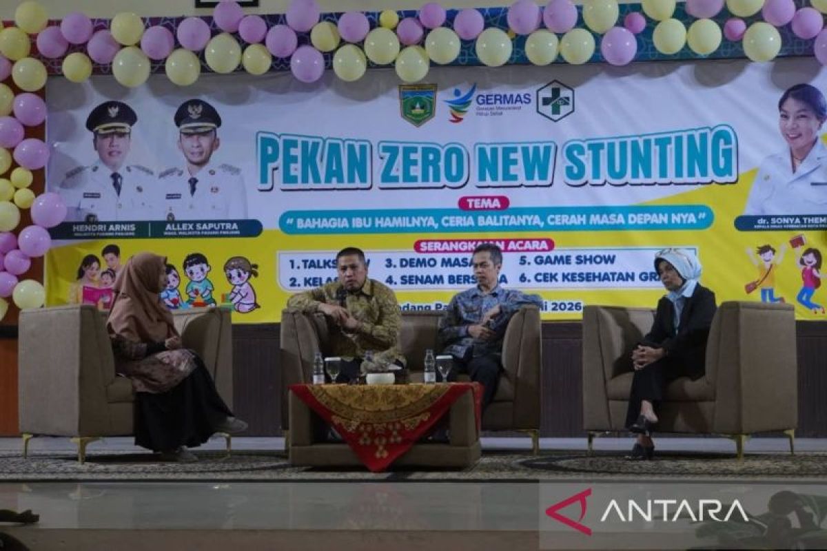 Wali Kota Padang Panjang Buka Pekan Zero New Stunting, Targetkan Tak Ada Lagi Kasus Baru pada Anak