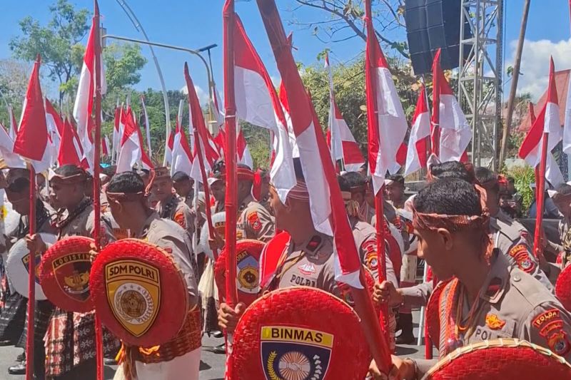 69 Tim Meriahkan Pawai Kemerdekaan dan Karnaval Budaya di Kupang, Gubernur NTT Soroti Ekonomi UMKM