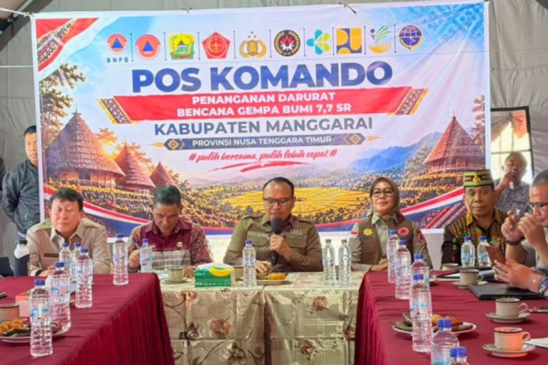 Ombudsman Minta Huntara dan Tenda Pengungsian Korban Gempa Flores NTT Dikebut Sebelum Musim Hujan