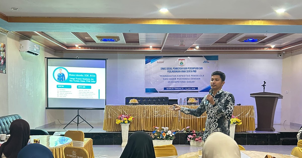 Dinsos P3APMD dan DKPPKB Sulbar Latih 25 Kompetensi Dasar Kader Posyandu di Mamuju Tengah