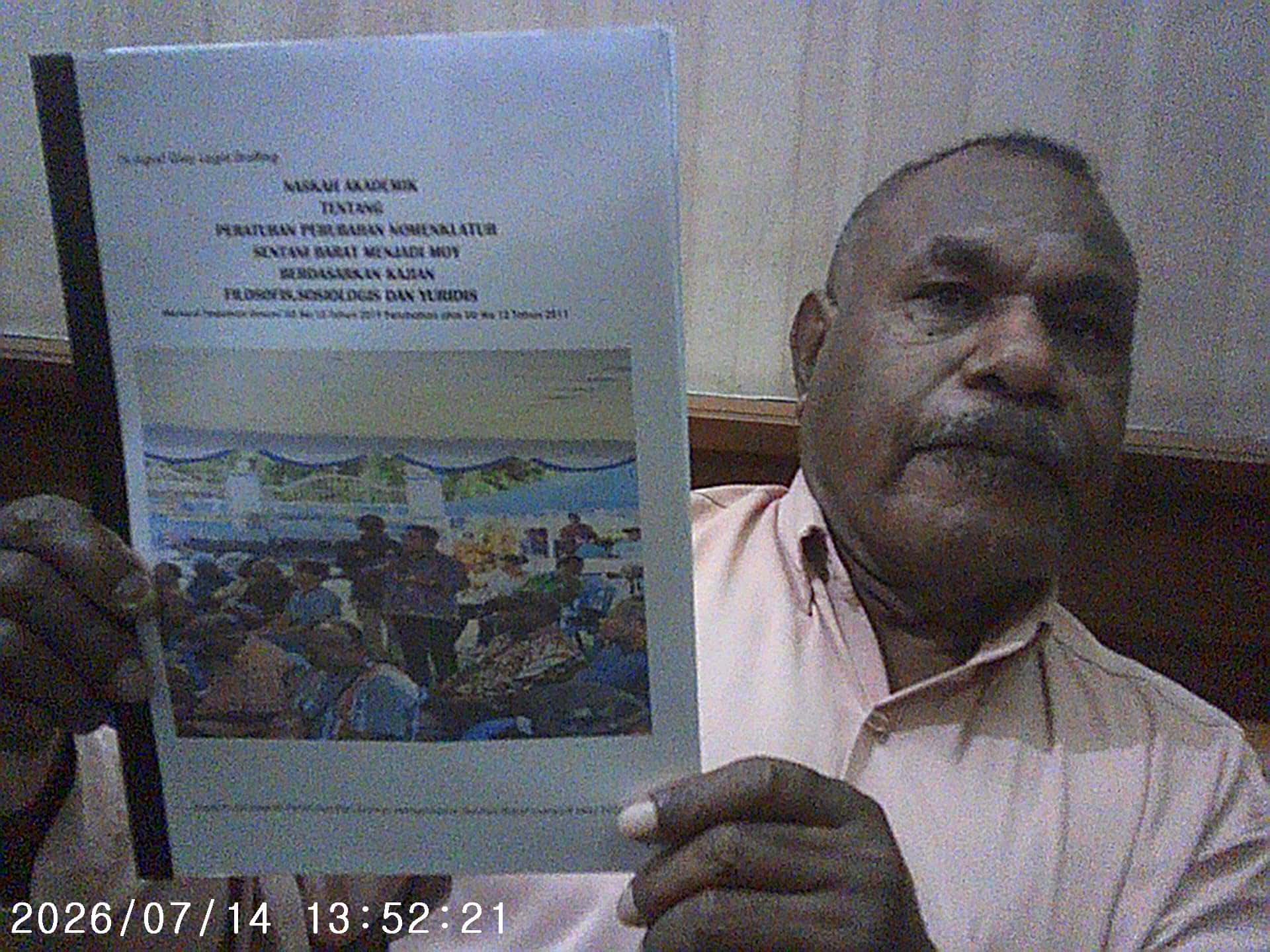 7 Tahun Naskah Akademik Ganti Nama Distrik Sentani Barat Jadi Distrik Moy Mandek, DPRD Jayapura Tunggu Sikap Pemkab