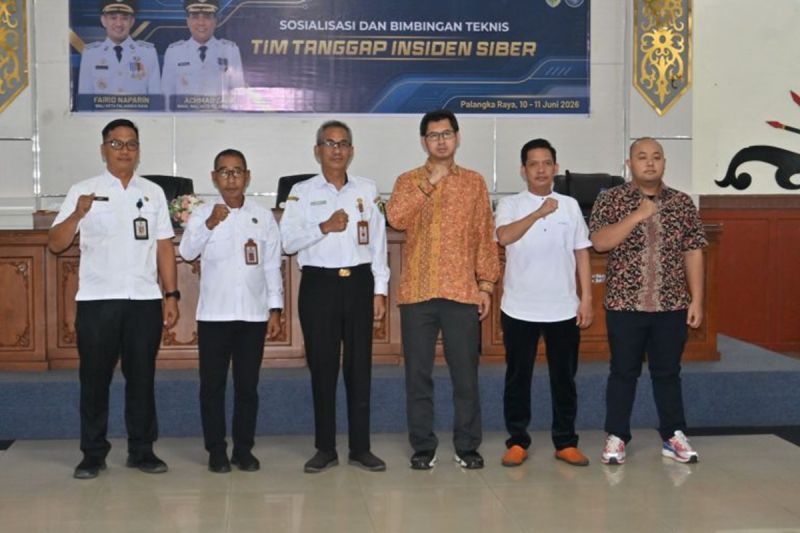 Diskominfo Palangka Raya Latih Tim Tanggap Insiden Siber, Antisipasi Serangan Ransomware di Lingkungan Pemkot