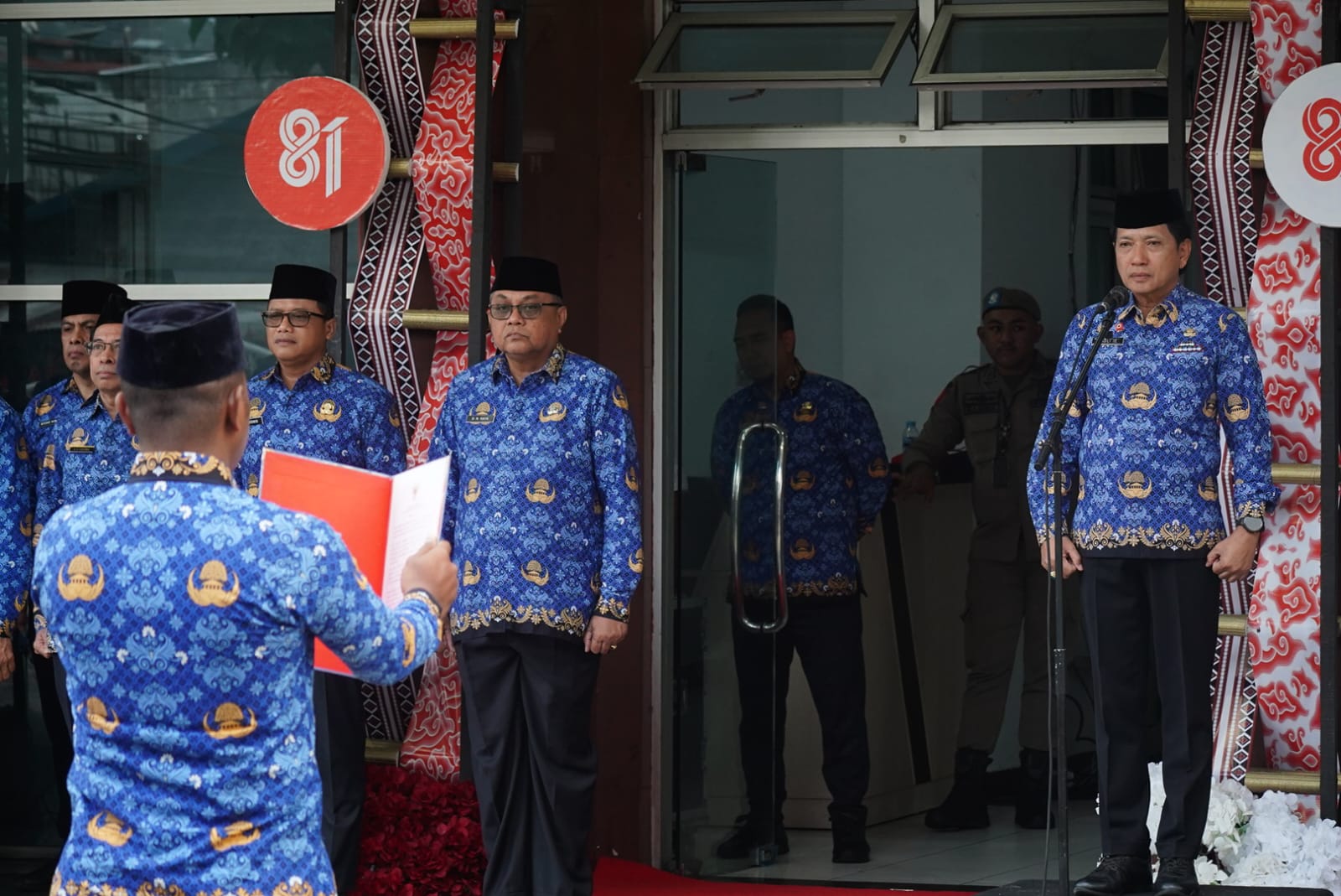HUT ke-81 RI di Maluku, Sekda Sadali Ie Bacakan Amanat Gubernur: Kemerdekaan Harus Diwujudkan dalam Pelayanan ke Rakyat