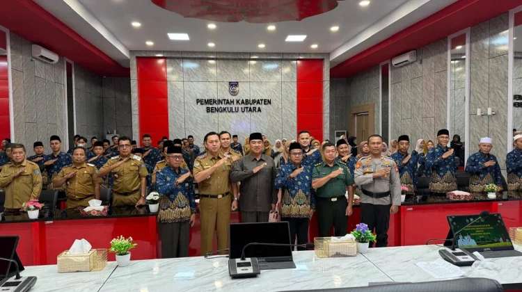 Dukung Syiar Islam, Pemkab Bengkulu Utara Lepas 35 Peserta MTQ ke Seluma, Targetkan Prestasi di Tingkat Provinsi
