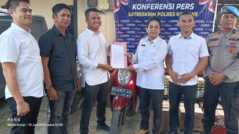 Operasi Pekat Anoa 2026 Berakhir, Polres Konawe Kembalikan 3 Motor Curanmor ke Pemilik Tanpa Biaya