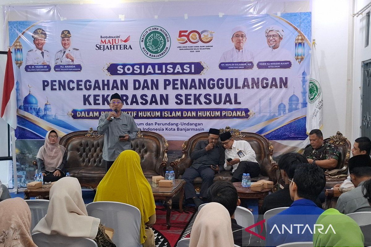MUI Banjarmasin Kaji Pencegahan Kekerasan Seksual dari Hukum Islam dan Hukum Pidana, Undang Akademisi UIN dan ULM