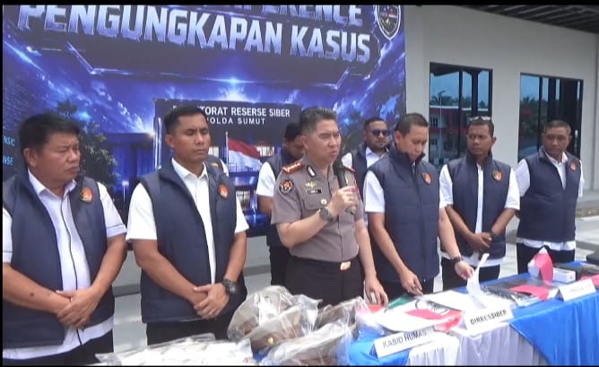 Ditressiber Polda Sumatera Utara Bongkar Sindikat Scamming Internasional di Apartemen Medan, Satu Tersangka dan Kerugian Rp 6,7 Miliar