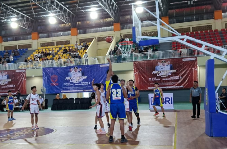 65 Tim SD hingga SMA Bertanding di Perbasi Cup Piala Gubernur Lampung 2026, KONI Targetkan Penjaringan Atlet PON