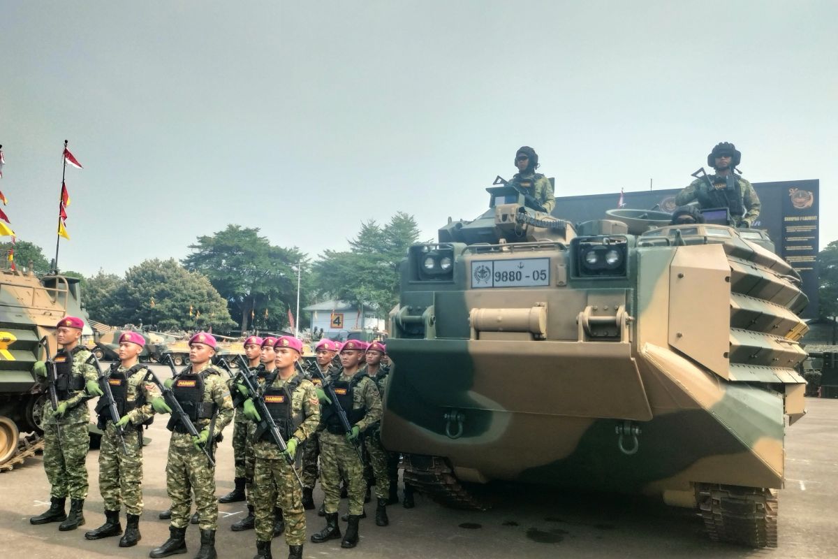 Marinir TNI AL Terima 12 Ranpur Amfibi AAV M-35 Buatan AS, 23 Unit Lagi Tiba November 2026