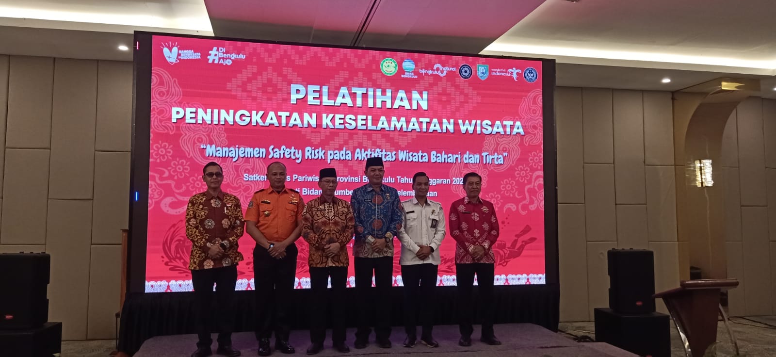 Dispar Bengkulu Gelar Pelatihan Manajemen Risiko bagi Pelaku Wisata Bahari, Libatkan BMKG dan Basarnas