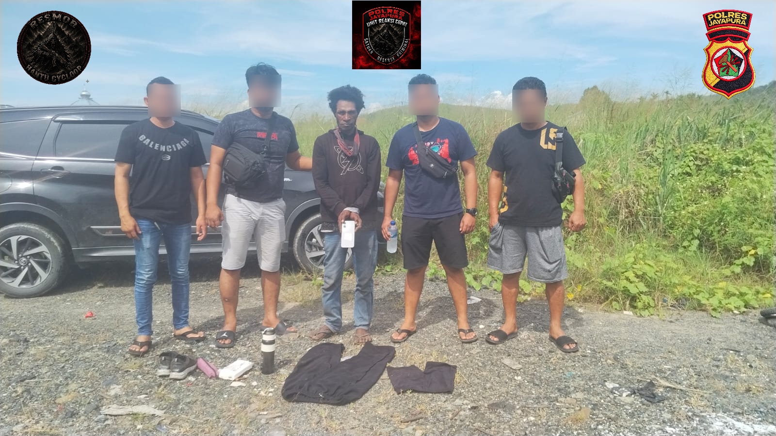 Polres Jayapura Tangkap Pelaku Rudapaksa dan Curas Anak di Sentani Kurang dari 12 Jam, Pelaku Berusia 53 Tahun