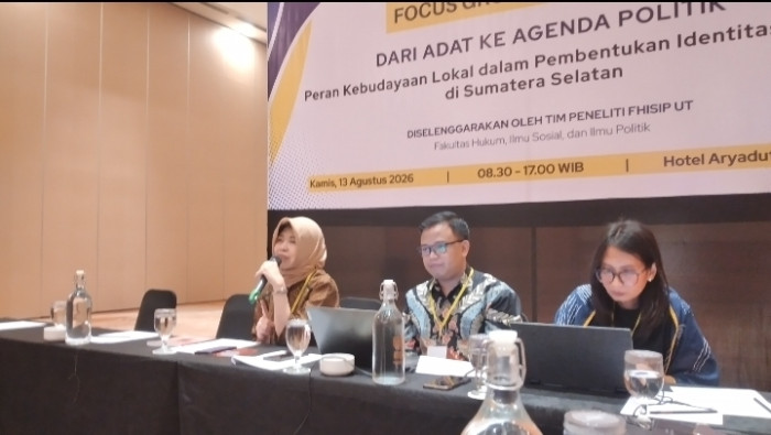 Peneliti Universitas Terbuka Blusukan ke 5 Kabupaten di Sumsel, Kaji Adat dan Marga Jadi Modal Politik Pilkada